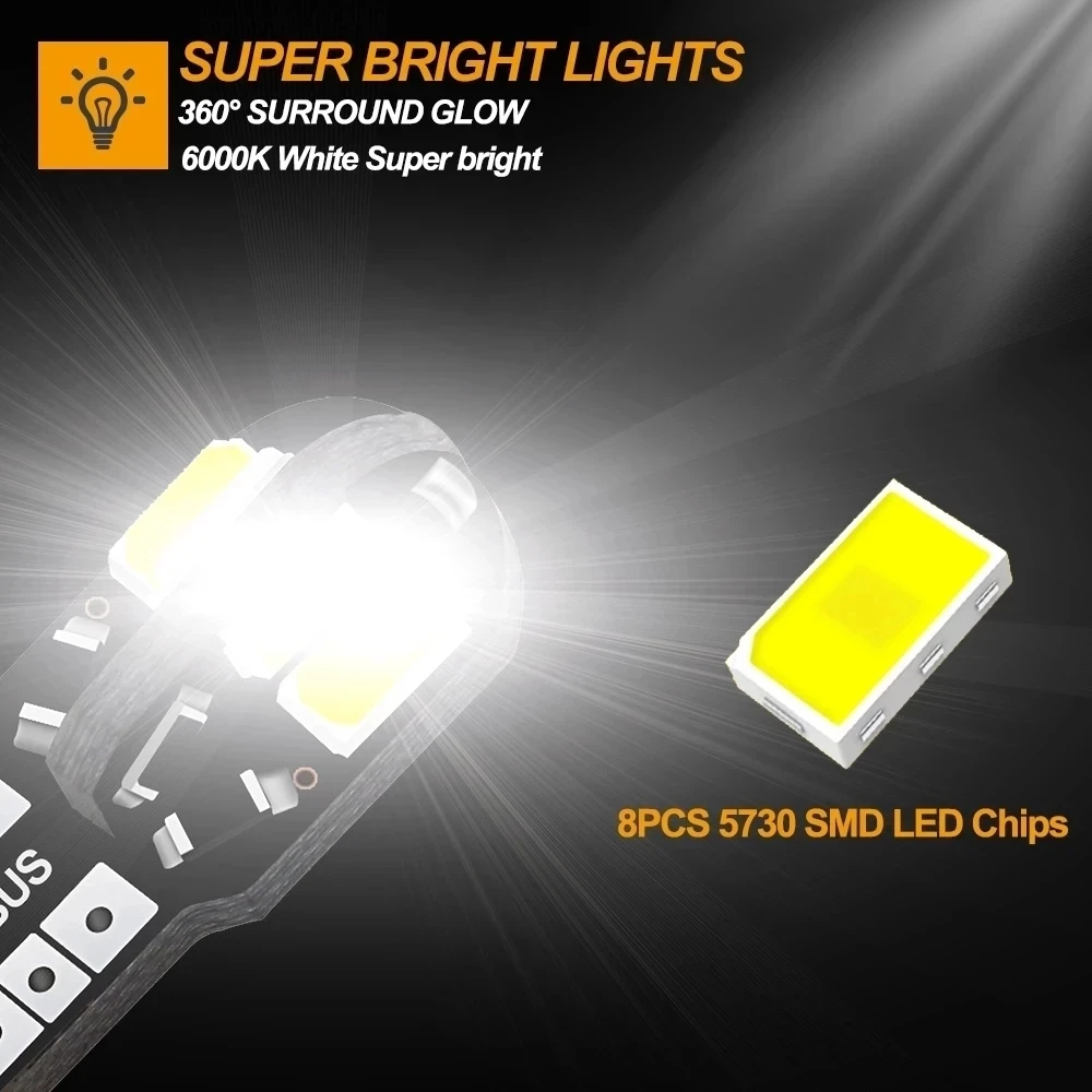 20/10PCS Car Interior Bulb W5W - Car Led Light review and price