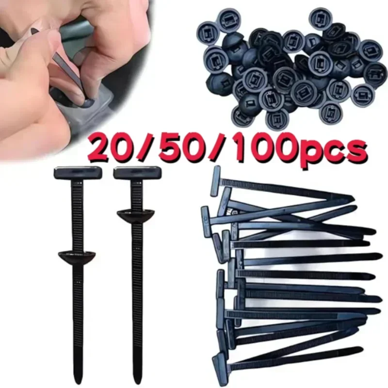 5-200pcs Nylon Cable Tie Buckl - Car Cable Organizer review and price