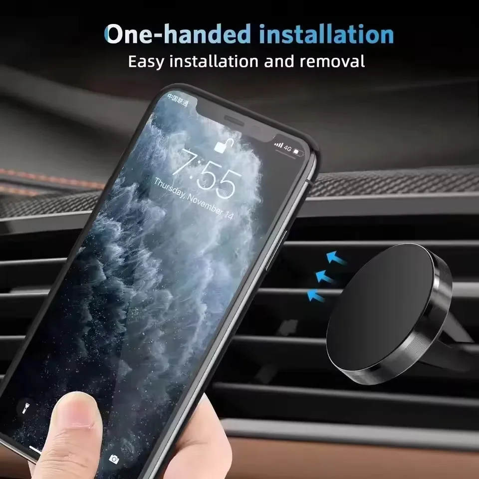 Magnetic Car Phone Holder Moun - Car Phone Holder review and price