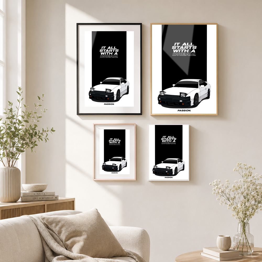 Dream Car Metal Poster With Al - Car Mirror review and price