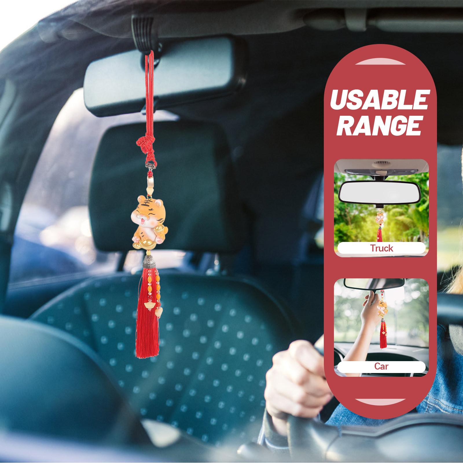 1Pcs Car Interior Tiger Pendan - Car Air Freshener review and price