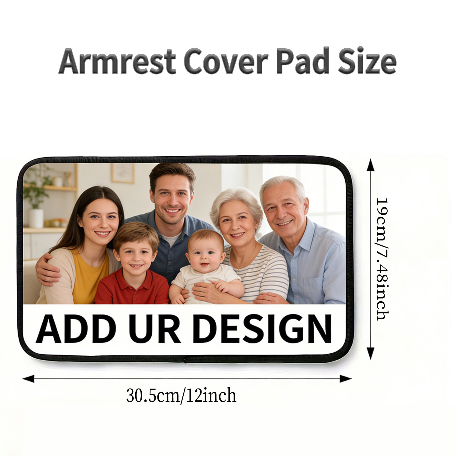 1pc Custom Print Car Armrest C - Car Seat Cover review and price