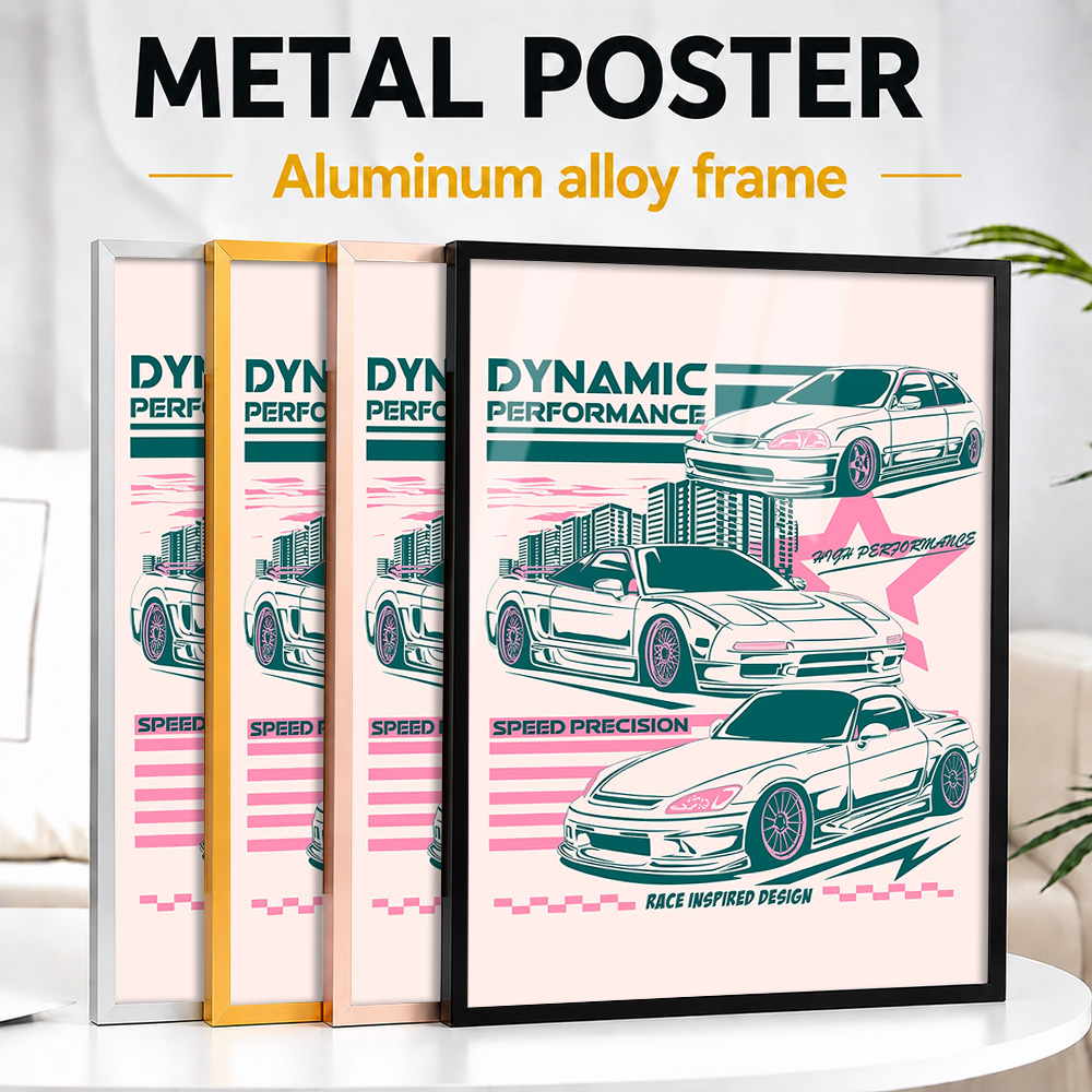 JDM Car Metal Poster With Alum - Car Mirror review and price