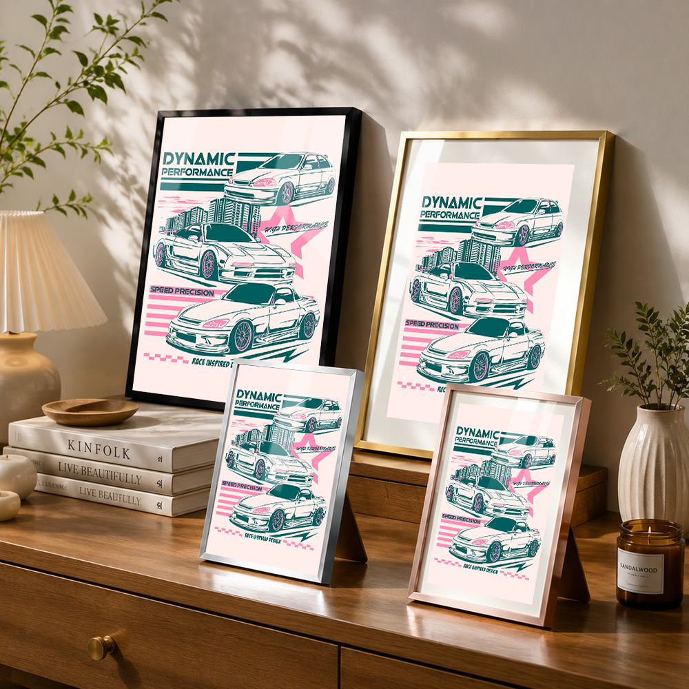JDM Car Metal Poster With Alum - Car Mirror review and price
