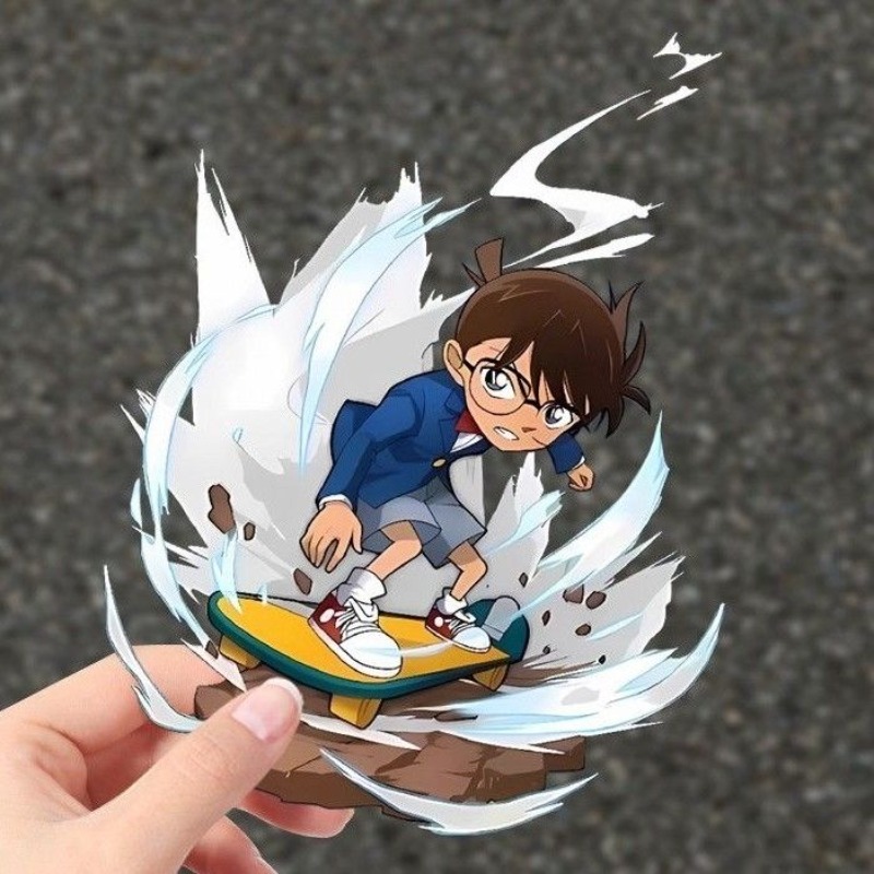 Detective Conan Cartoon Skateb - Car Accessories Japanese review and price