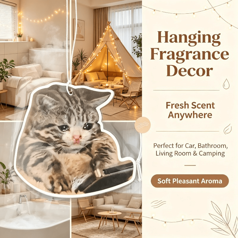 Car Air Freshener Crying Tabby - Car Air Freshener review and price