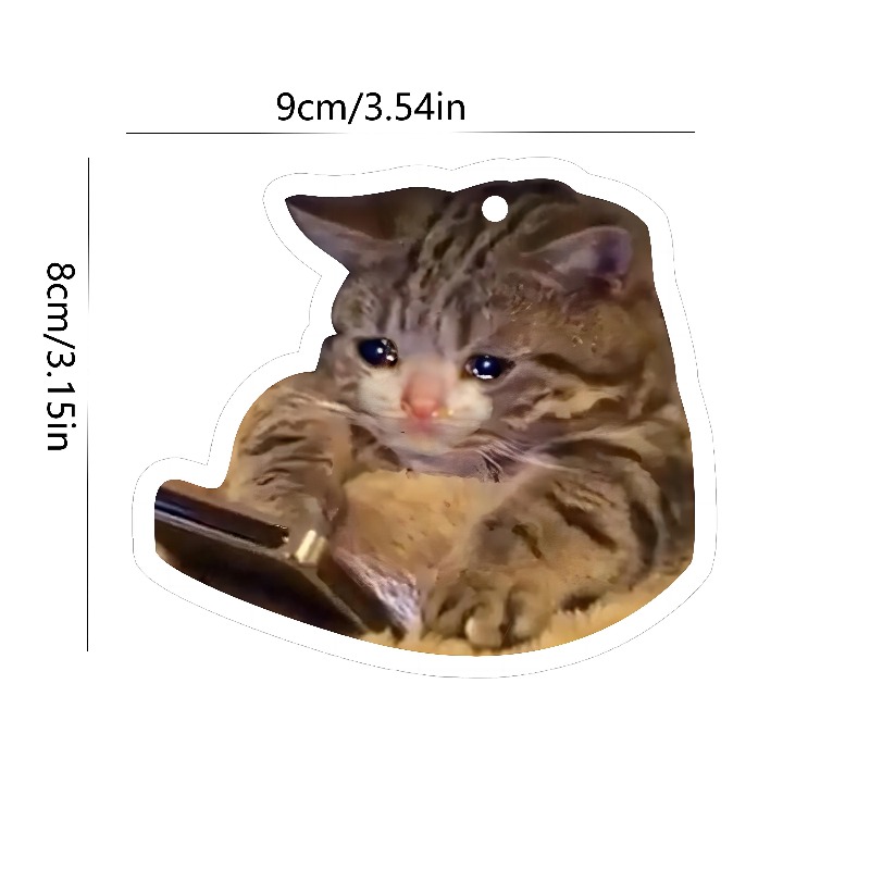 Car Air Freshener Crying Tabby - Car Air Freshener review and price